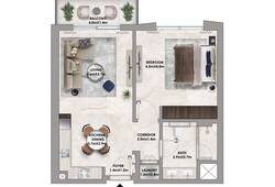 1 bedroom apartment